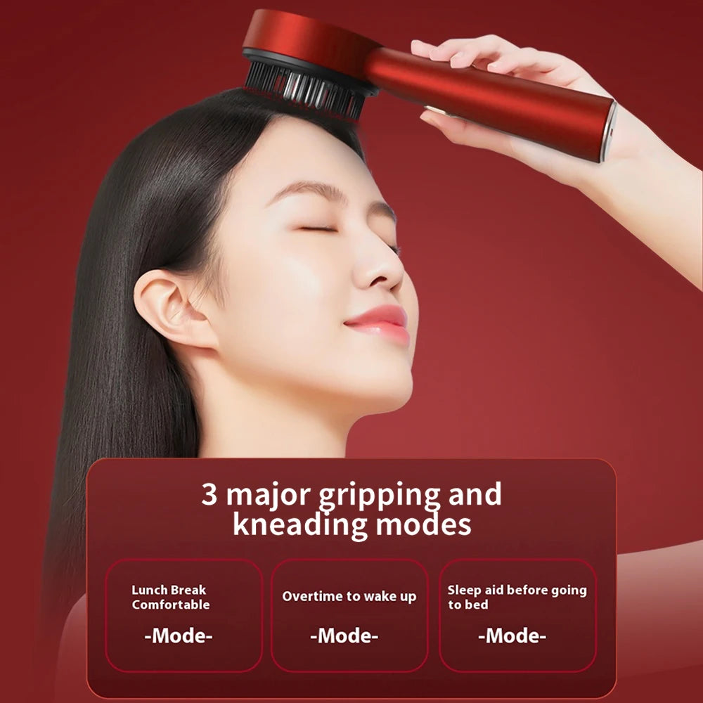 Red Light Therapy Hair Massager
