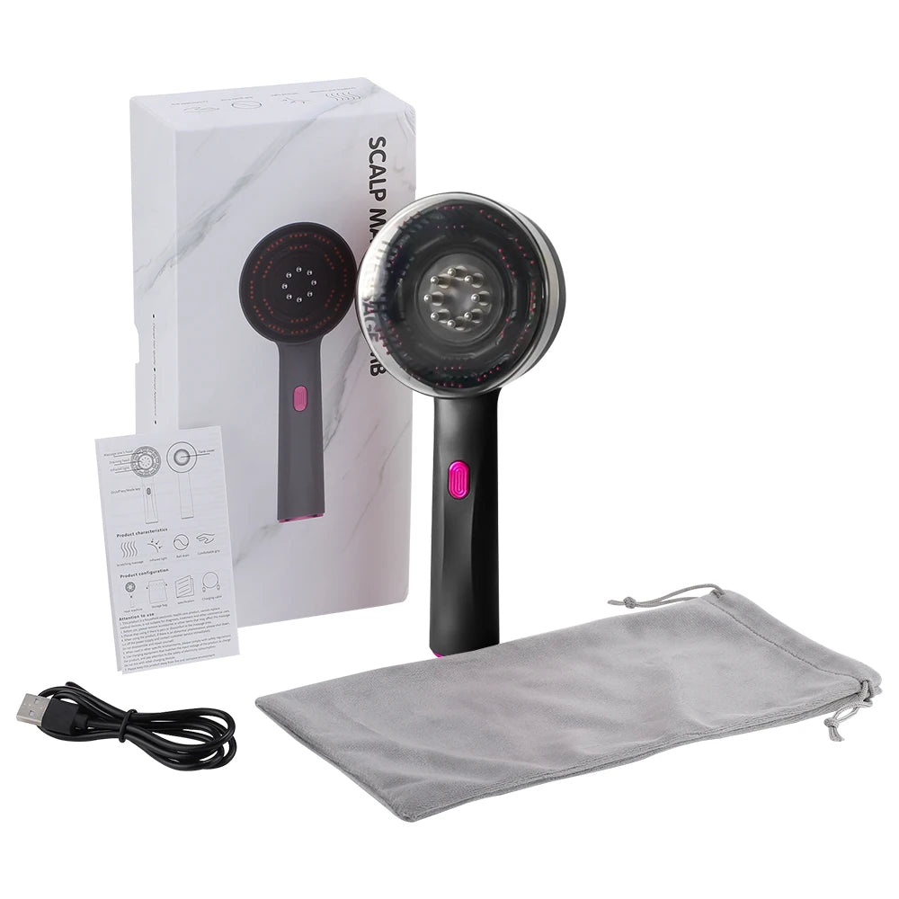Red Light Therapy Hair Massager
