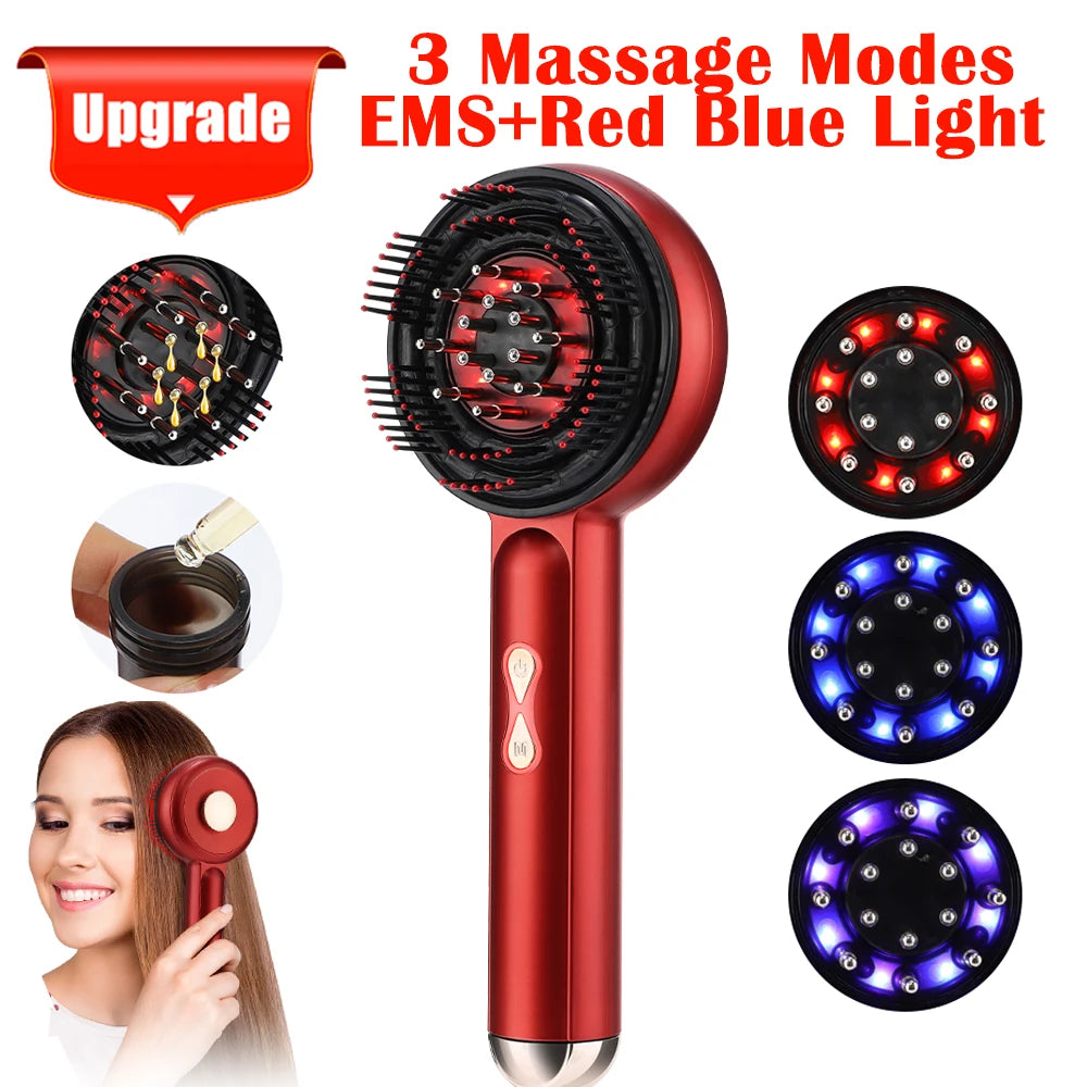 Red Light Therapy Hair Massager
