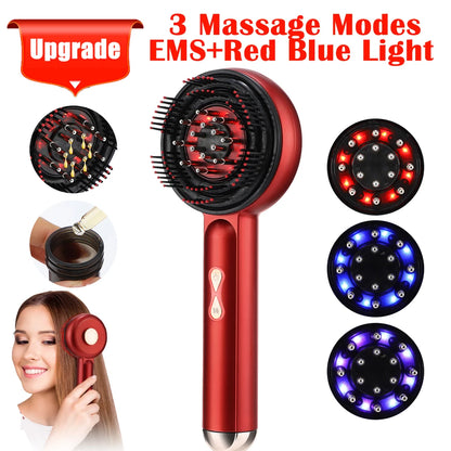 Red Light Therapy Hair Massager