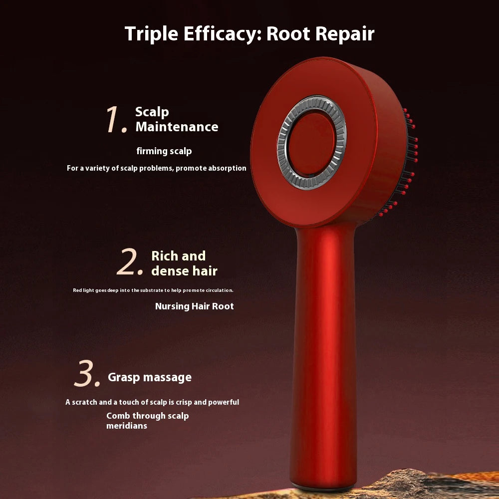 Red Light Therapy Hair Massager